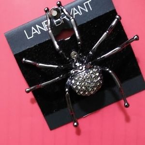 🖤🔥 BEAUTIFUL SPIDER BROOCH AND EARRING SET